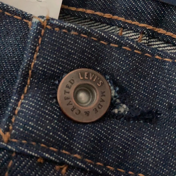 ⭐️Levi Draft Wide Taper Japanese Cone Denim Jeans - Picture 6 of 15